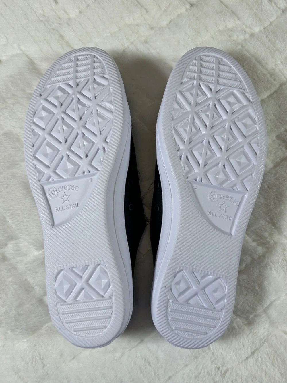 NWT Converse Black and White Canvas Slip-On Lace Sneakers size women’s 11 - Picture 7 of 7